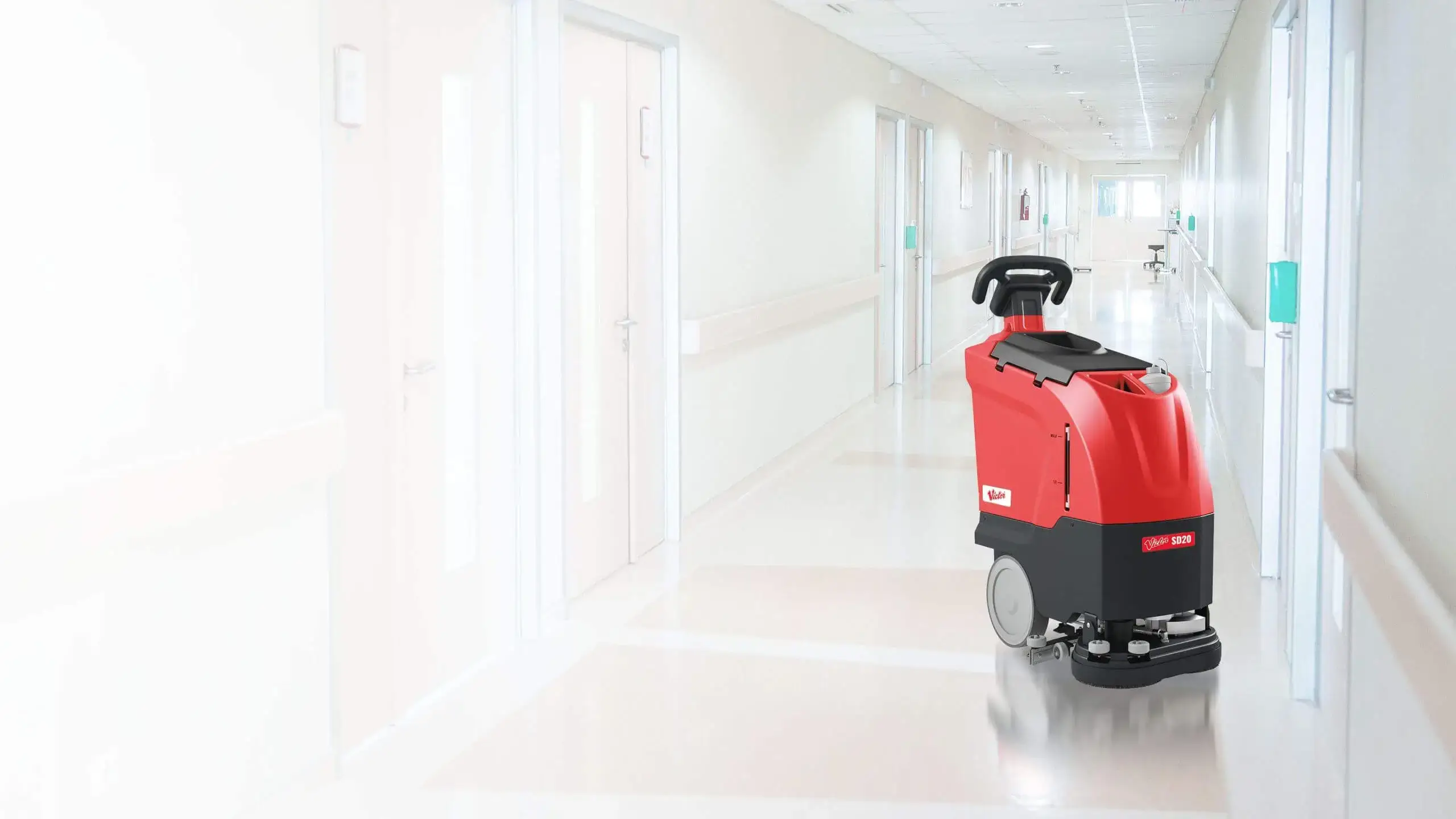 Clean and sanitise floors, quickly and efficiently
